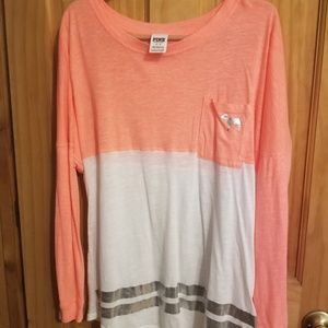 Pink Victoria Secret's  Tee longsleeves